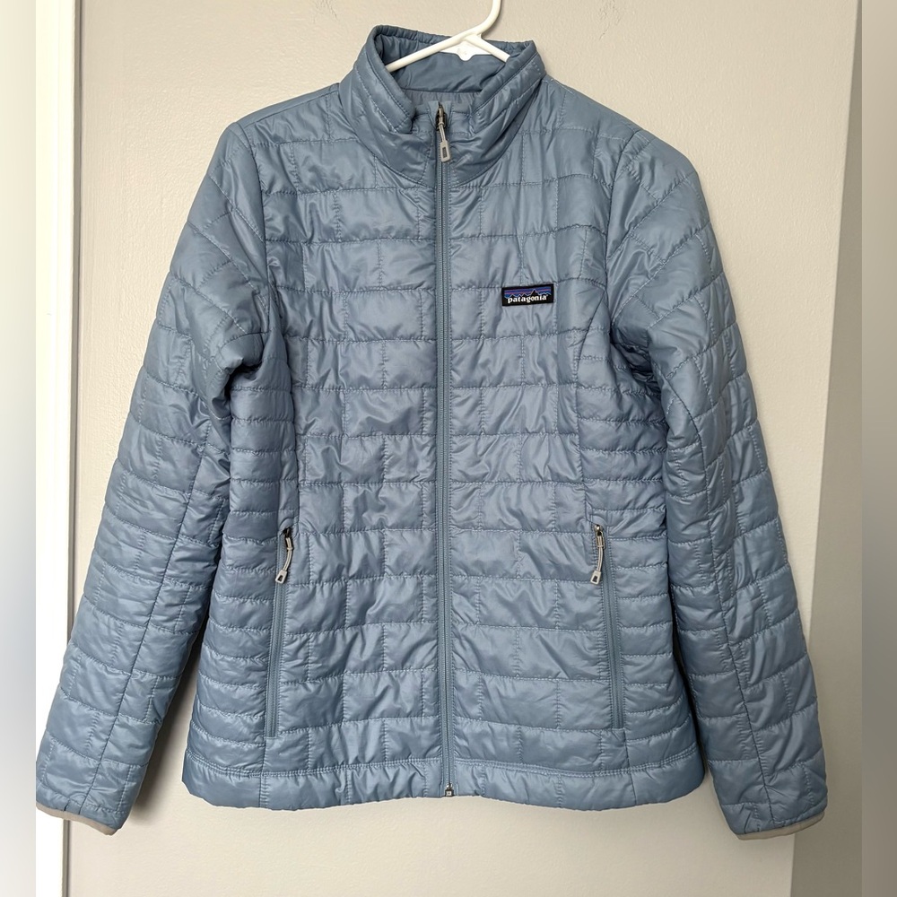 Patagonia Women's Nano Puff Jacket | Light Blue | small